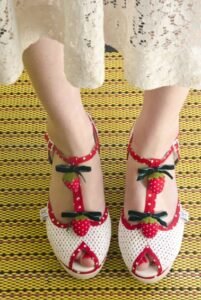 strawberry-shoes