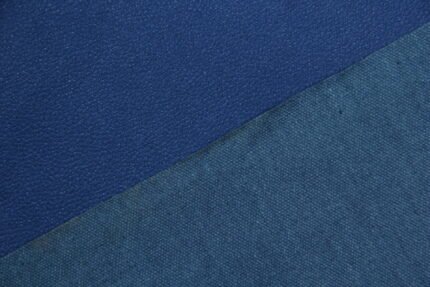 Tomato Leather N. Blue - Pebble