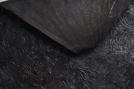 Microbial Leather - Brown Floral